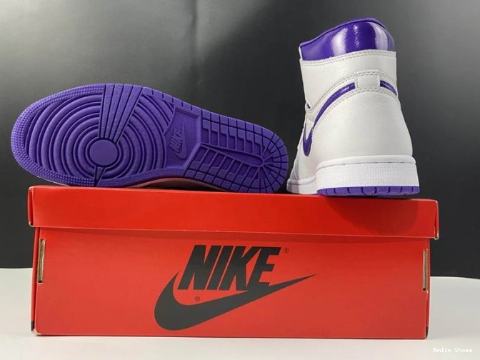 Bmlin Shoes CD0461-151 HIGH AIR JORDAN PURPLE RETRO 1 COURT 0812